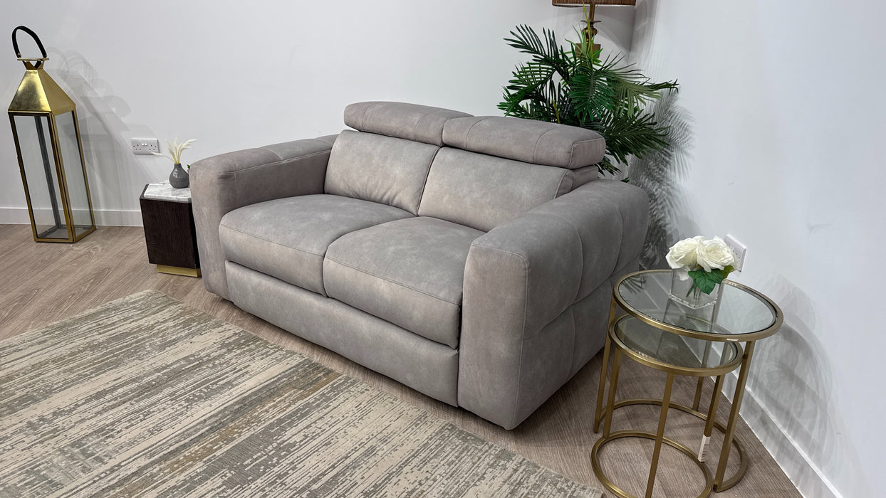 Sofology Colorado Fabric 2 Seater in Lifestyle Flecked Stone