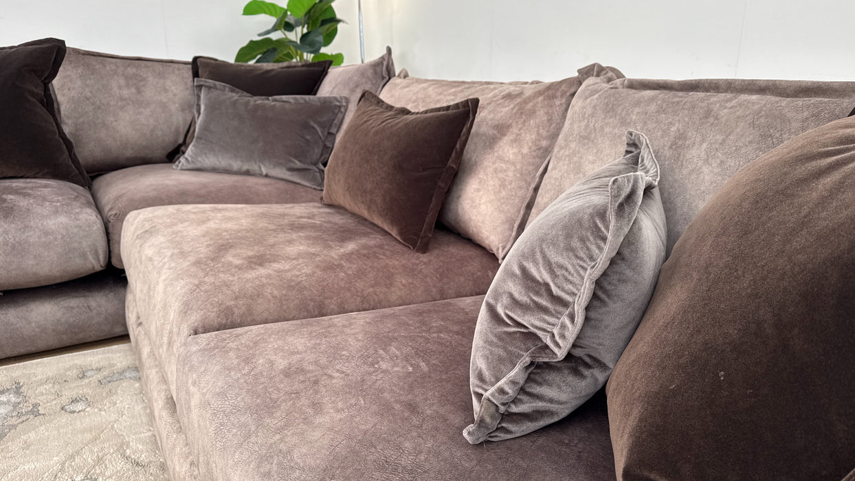 Indulgence 1 Terminal Corner 3 Fabric Sofa