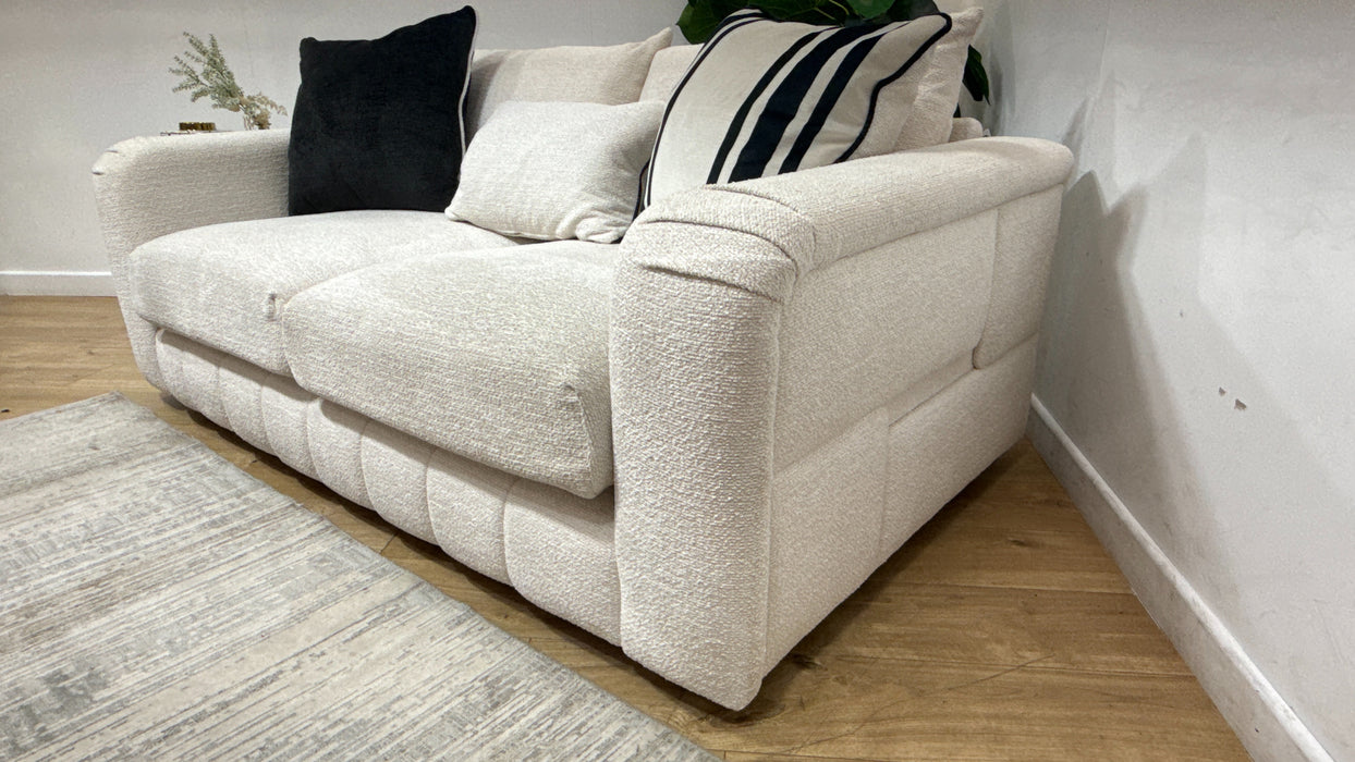 Sofology Westwood Fabric 2 Seater No Trim in Soft Boucle Ecru Mix