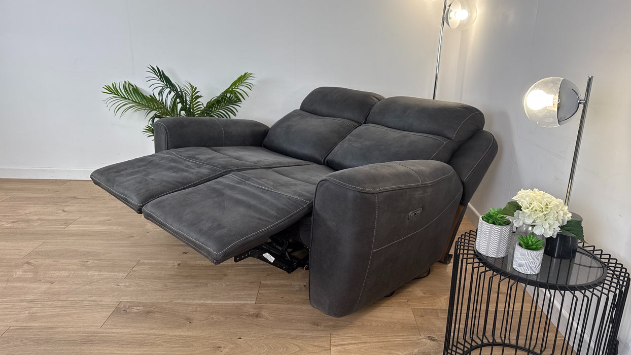 Eiger 2 Seater Fabric Power Recliner