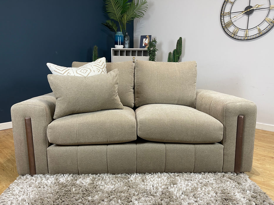 Soho Fabric 2 Seater - Micro Boucle Mink / Natural Mix (WA2)