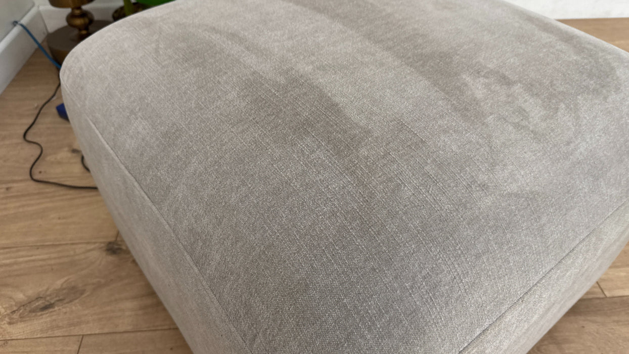 Orka Large Storage Footstool- Fabric - Sensual Black