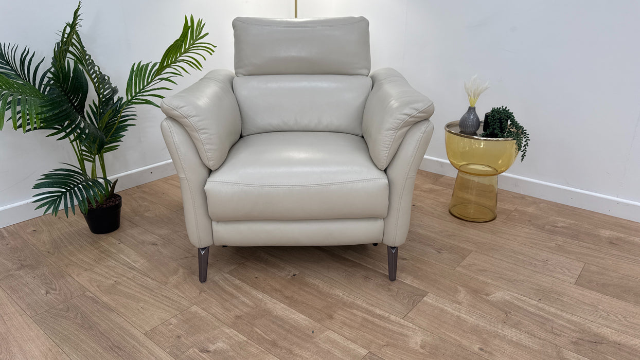 Missouri 1 Seater -  Power Reclining Chair - Bone China