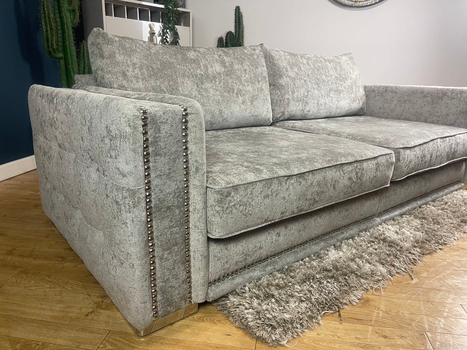 Midas Grey Fabric 4 Seater (WA2)