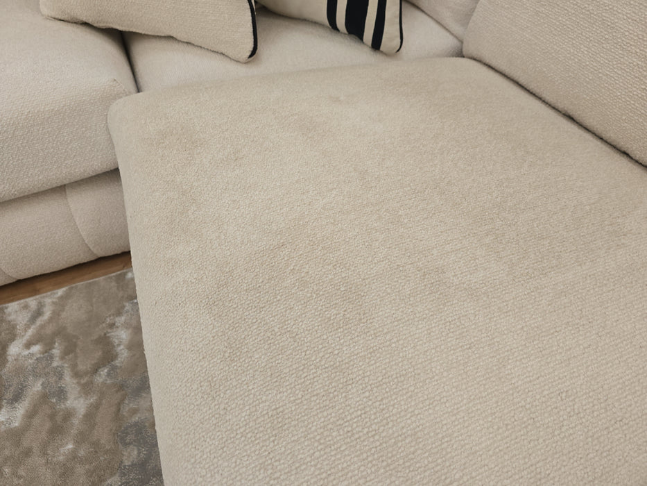 The Westwood Corner Sofa - Fabric -  Soft Boucle Ecru Mix