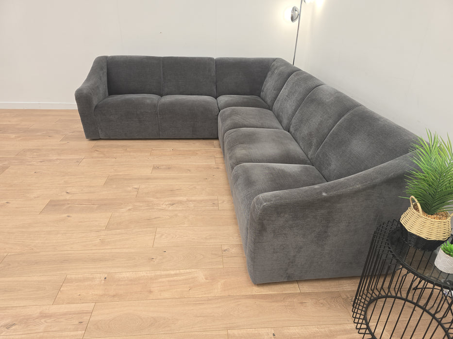 BonBon 2 Corner 3 Sofa - Fabric - Aston Slate