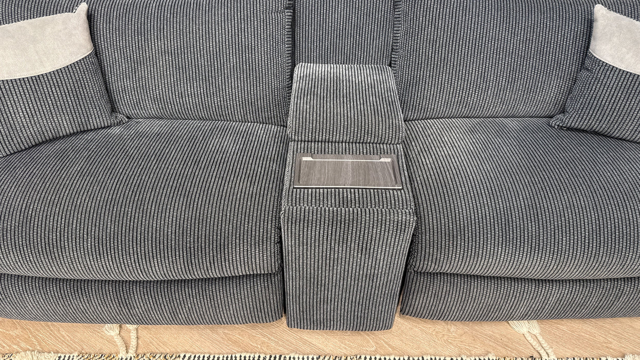DFS TAMLA 3 SEATER  POWR RECLINER + CONSOLE