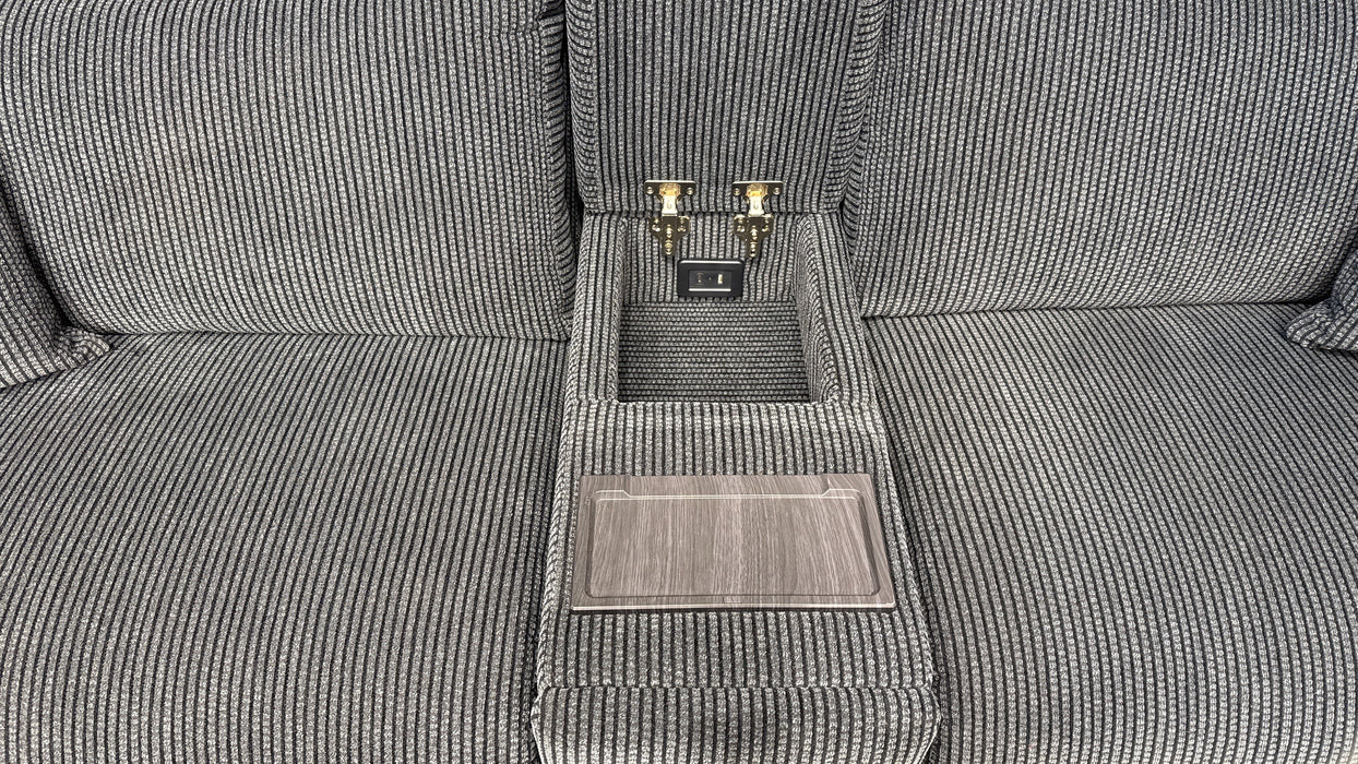 DFS TAMLA 3 SEATER  POWR RECLINER + CONSOLE