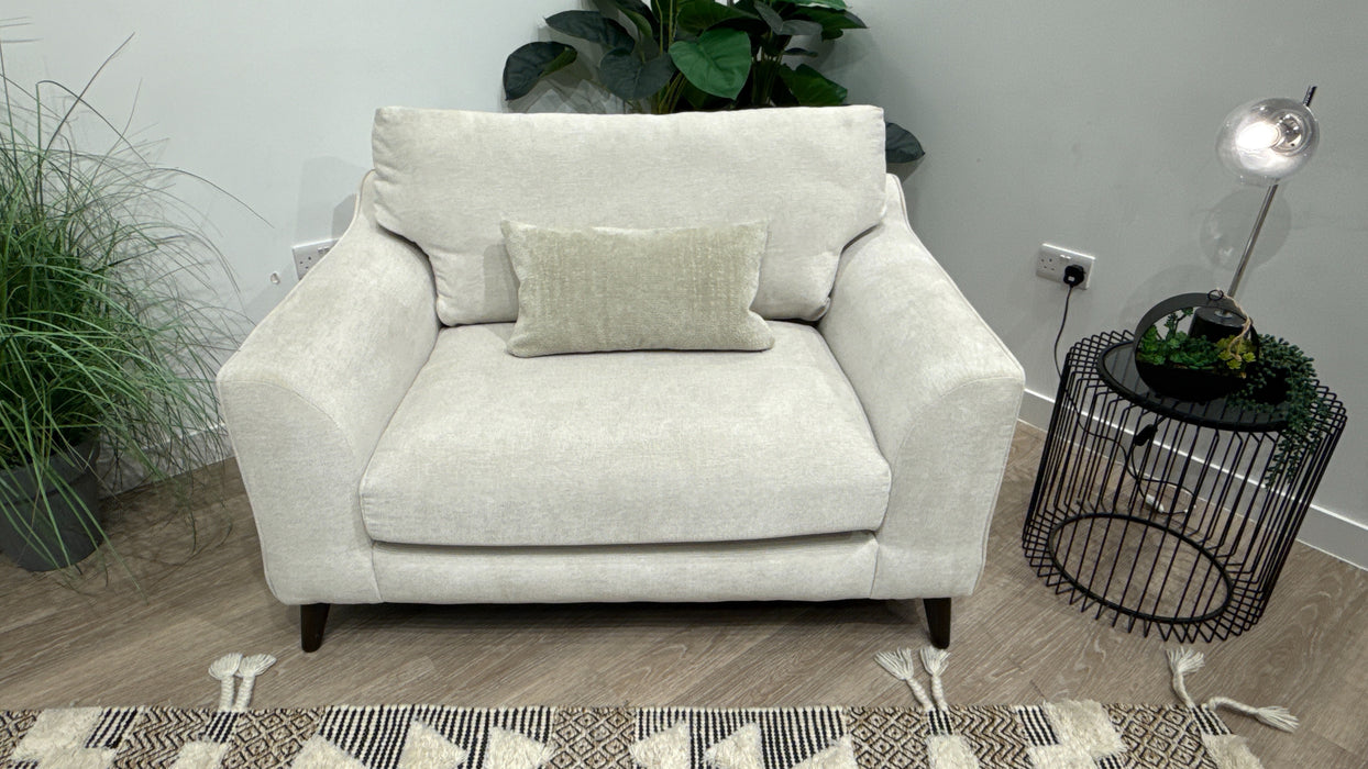 Sofology Mayfair Loveseat in Chenille Mist