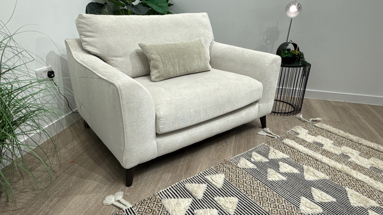 Sofology Mayfair Loveseat in Chenille Mist