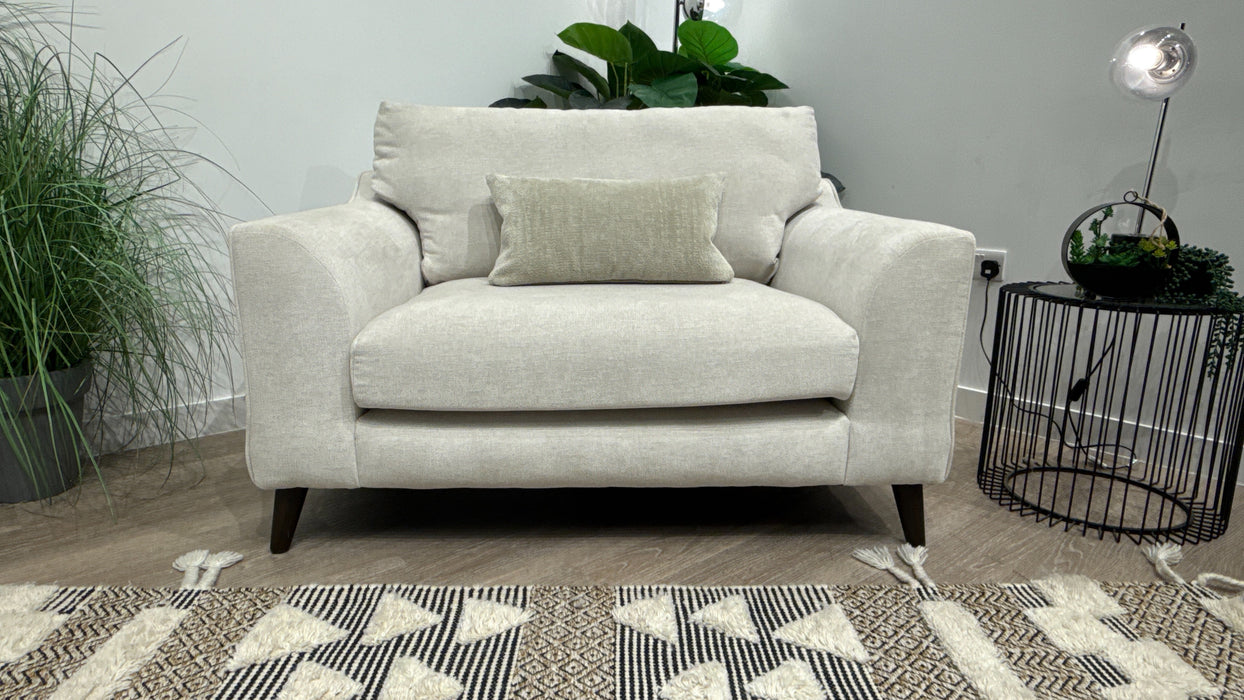 Sofology Mayfair Loveseat in Chenille Mist