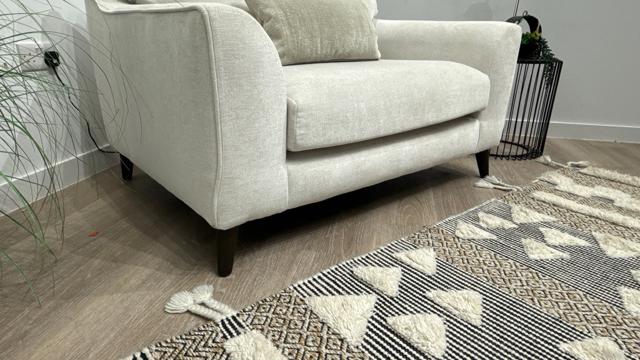 Sofology Mayfair Loveseat in Chenille Mist