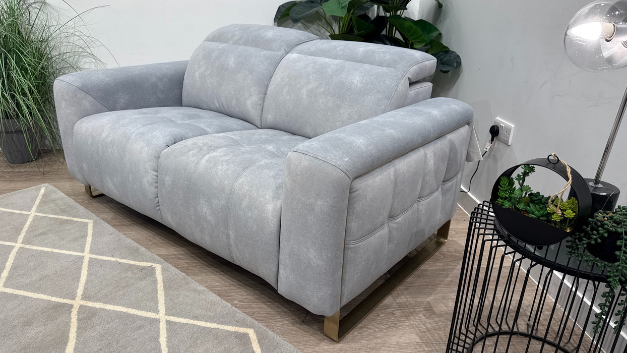 Sofology Marvella Fabric 2 Seater in Lifestyle Flecked Silver