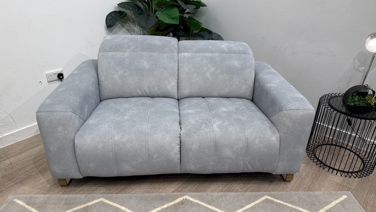 Sofology Marvella Fabric 2 Seater in Lifestyle Flecked Silver