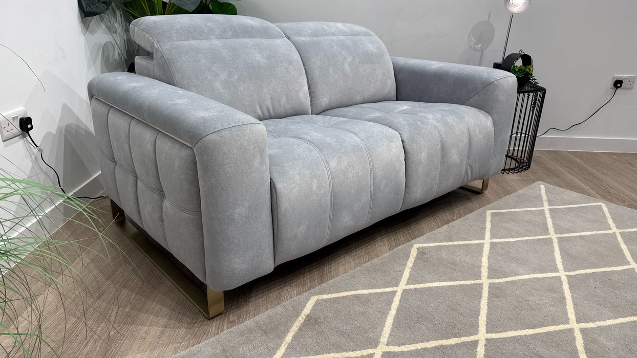 Sofology Marvella Fabric 2 Seater in Lifestyle Flecked Silver