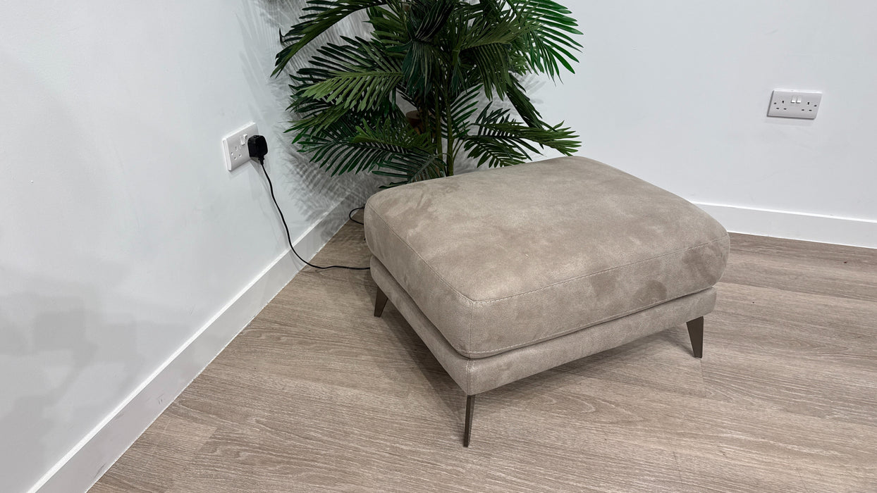 DFS San Mateo Express Bundle Rectangular Footstool In Stone