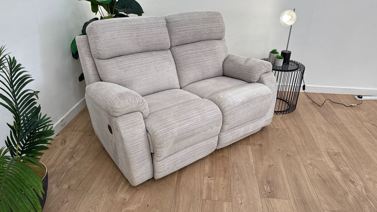 Penny 2 Seater Fabric Power Recliner