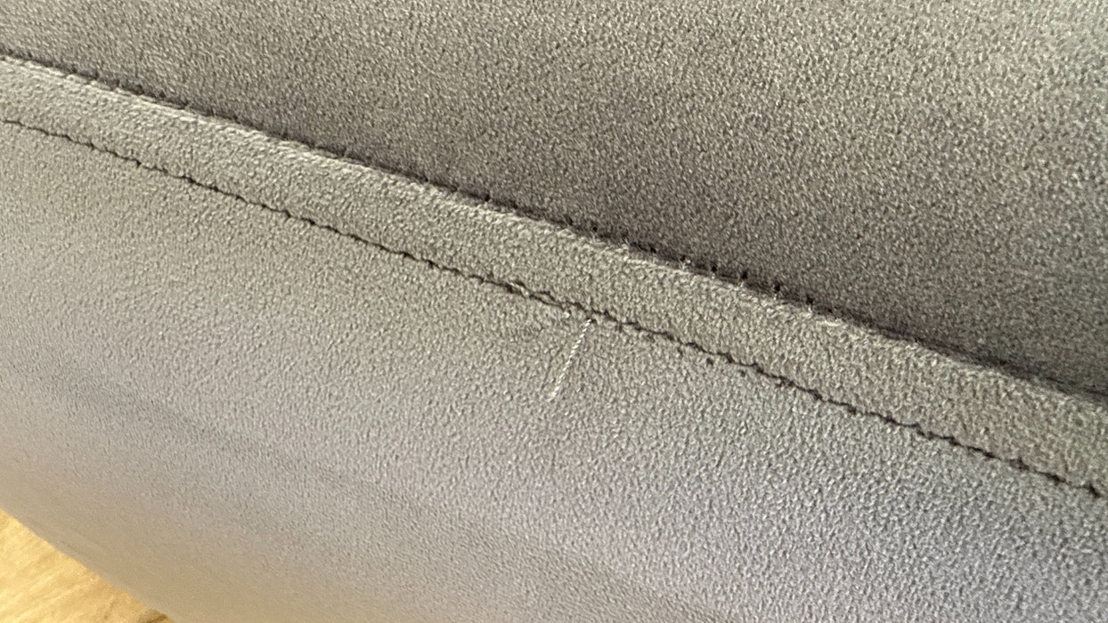 DFS Darcy Large Footstool in Steel