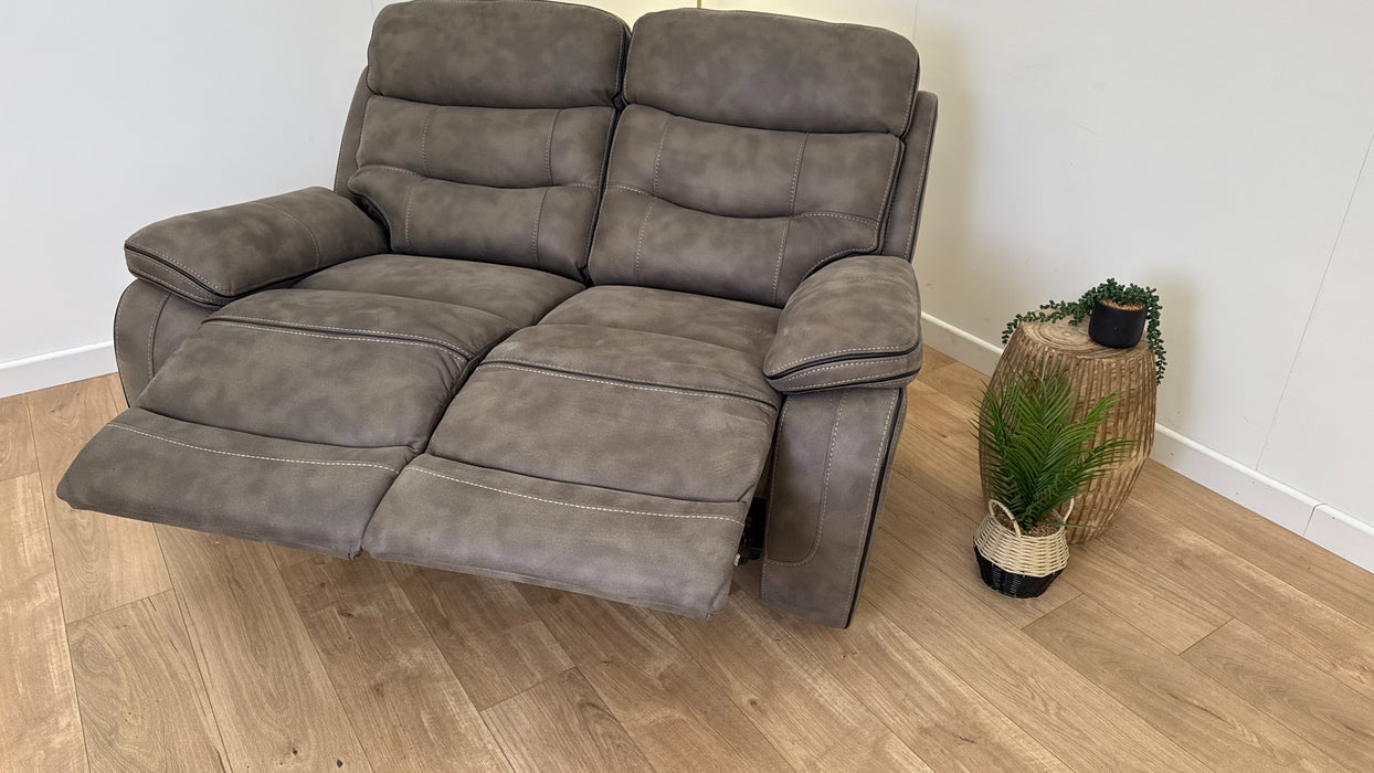 Noah 2 Seater Fabric Power Recliner Sofa