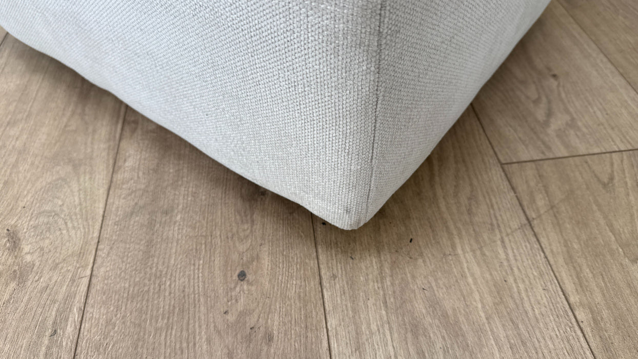 Sofology The Mayfair Fabric Storage Footstool in Linen Look Chenille Mist