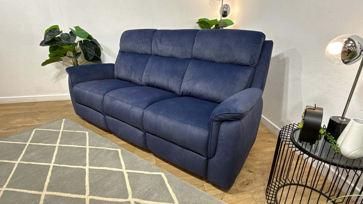 Sofology Bradie Fabric 3 Seater in Lifestyle Flecked Navy