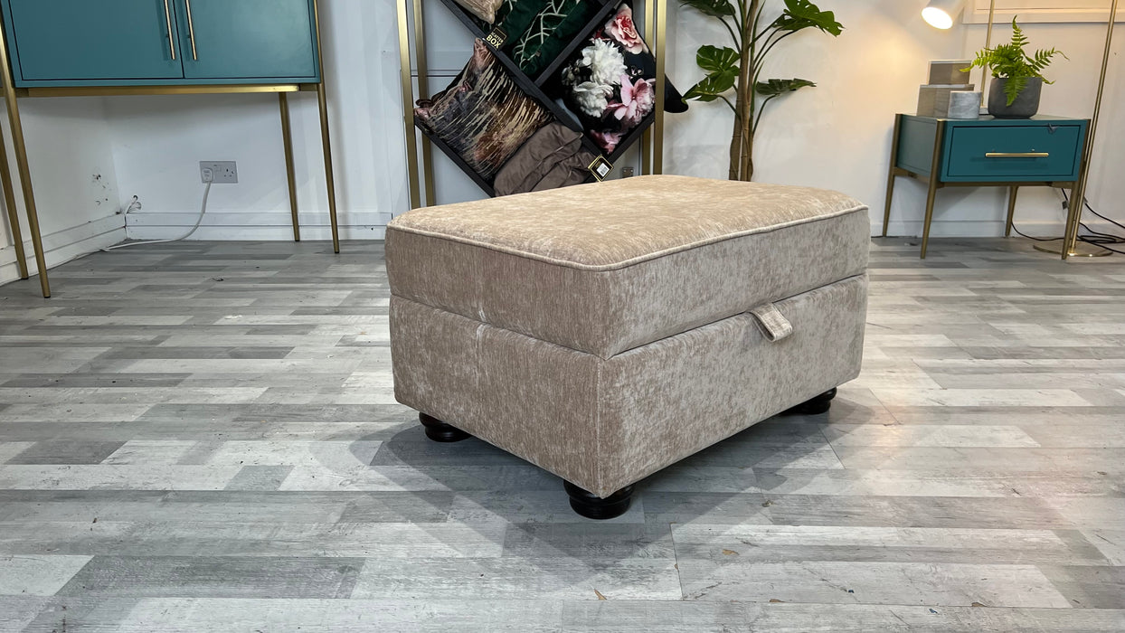 Notting Hill - Storage Footstool - Natural