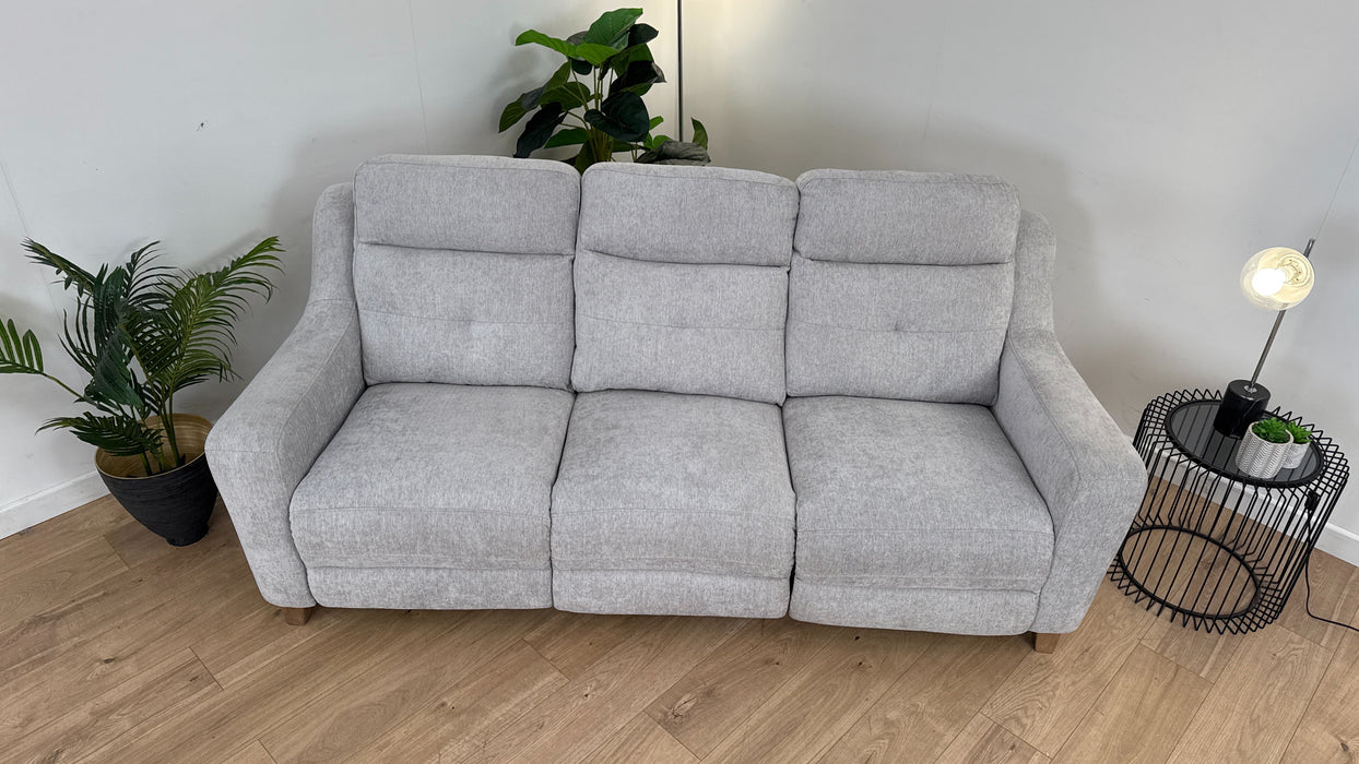 Martock 3 Seater Fabric Power Recliner Sofa