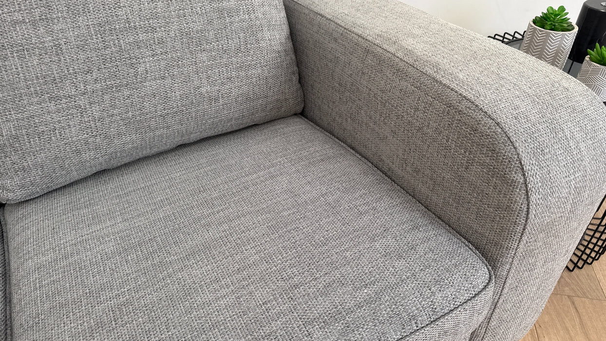 Zavier 2 seater - Fabric - Grey