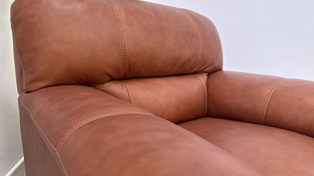 Sofology Leather Chair in Tan