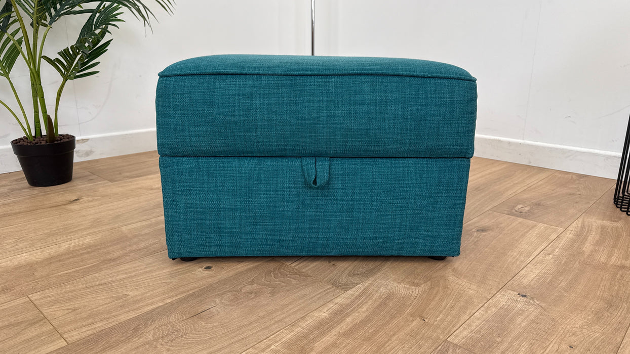 Hetty - Fabric Footstool  -