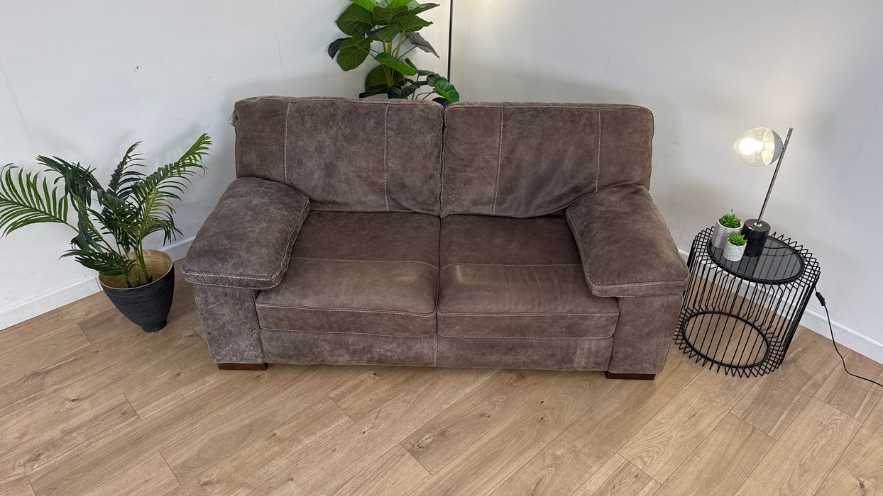 Linara 2 Seater - Leather Sofa - Utah Gaucho