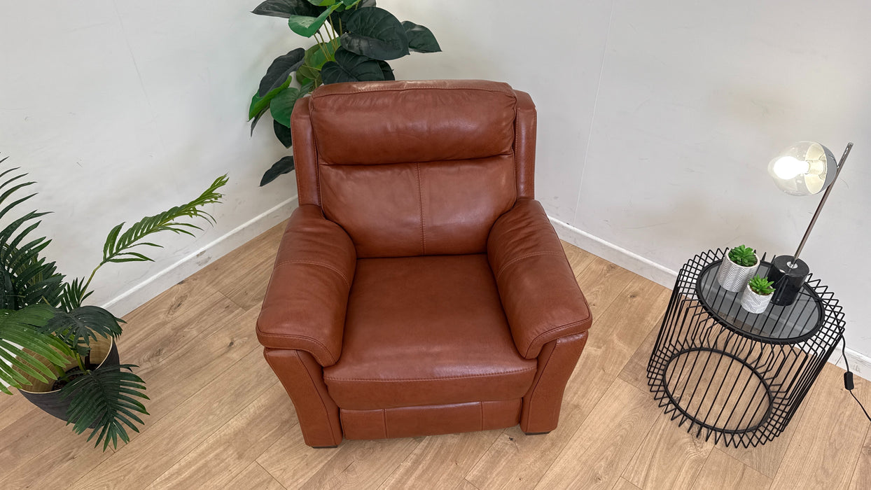 Chester Leather Power Recliner Chair