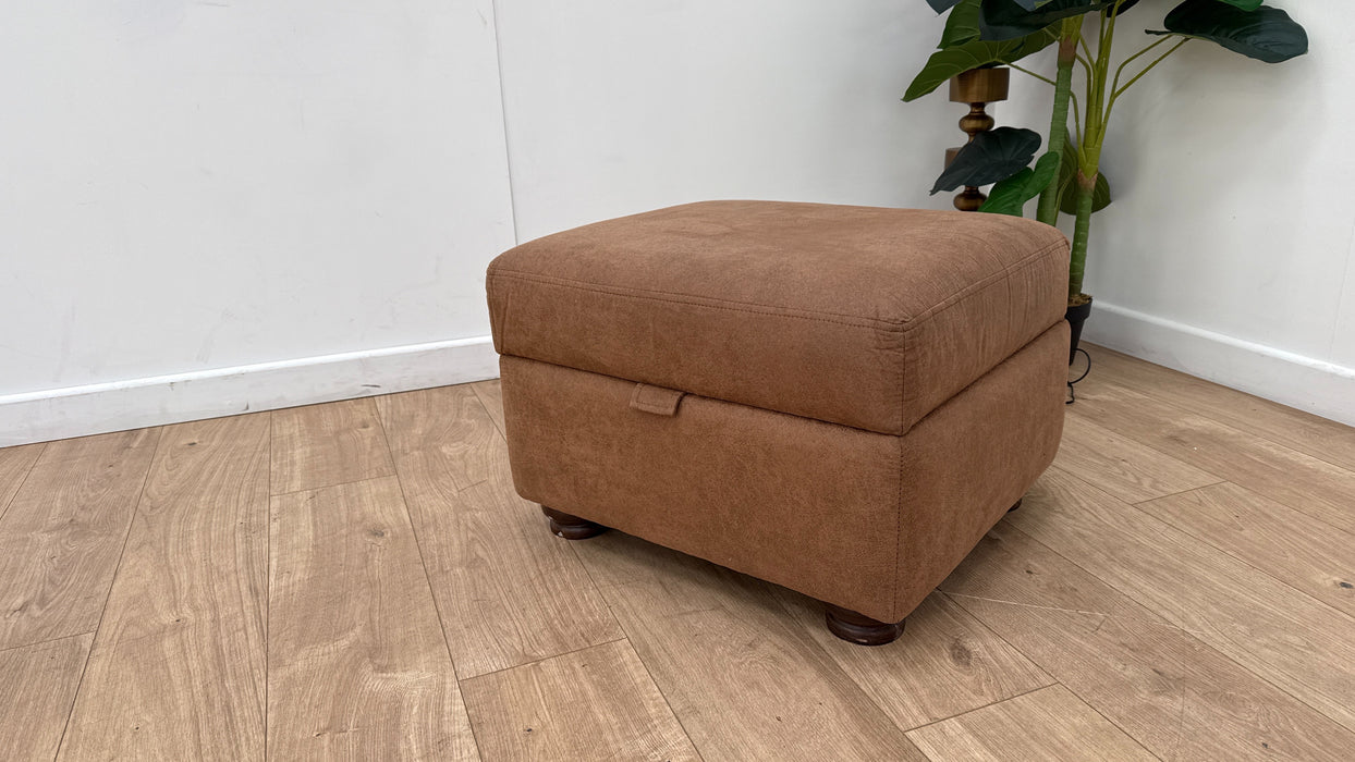DFS The Alaska Footstool in Brown Combination