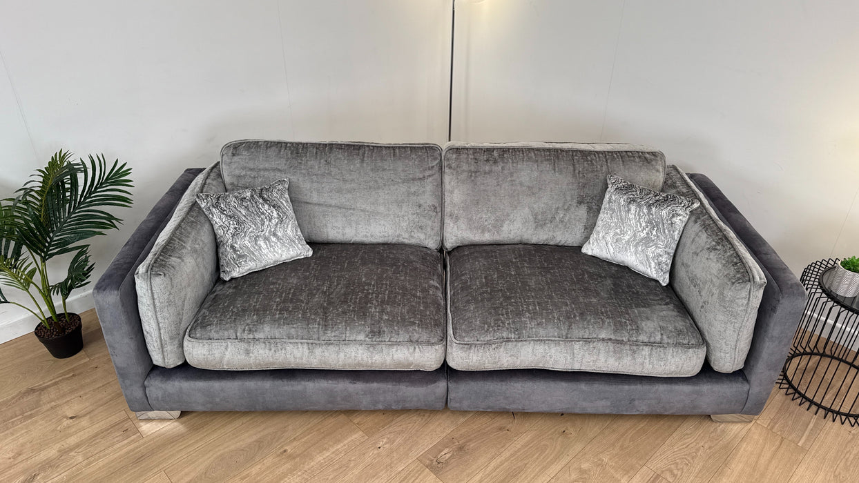 Vivien 4 Seater  - Fabric  Sofa