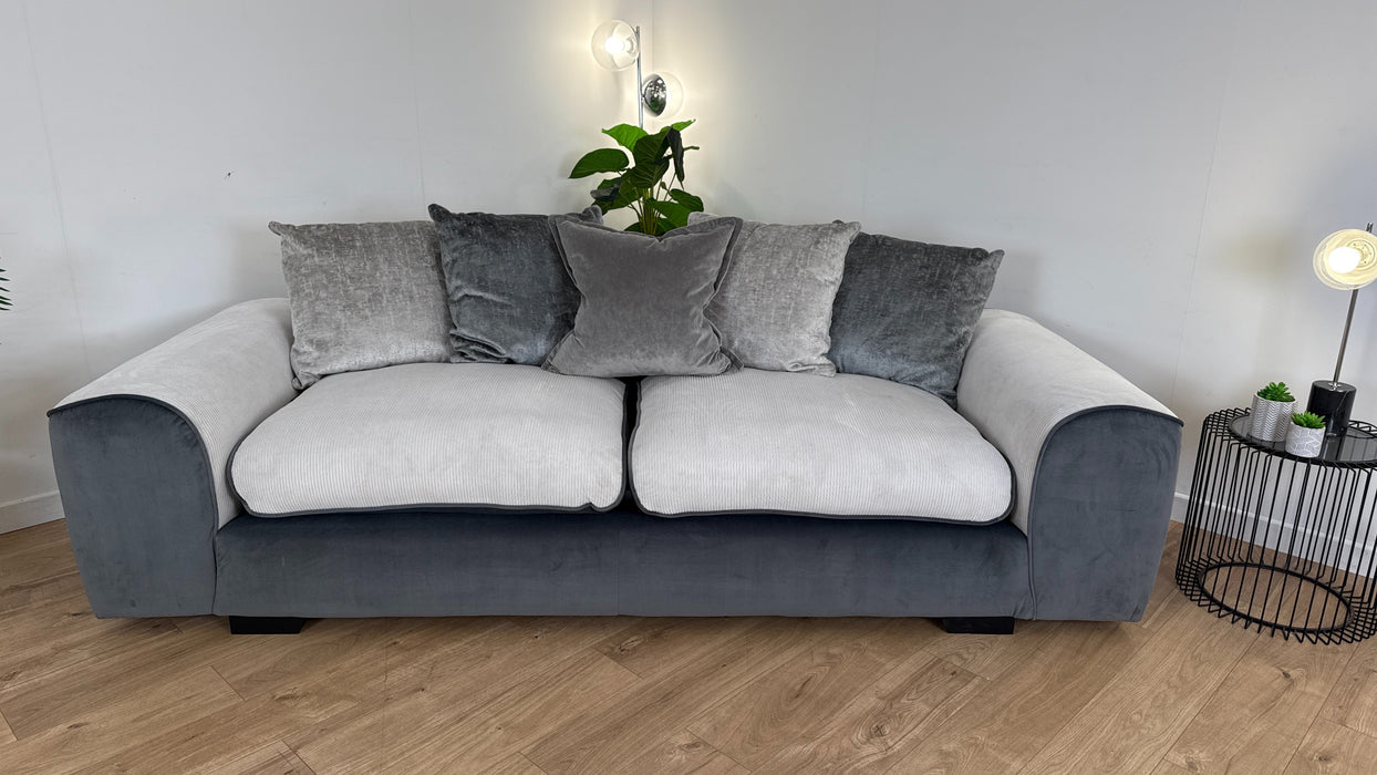 Squish 4 Seater Fabric Sofa