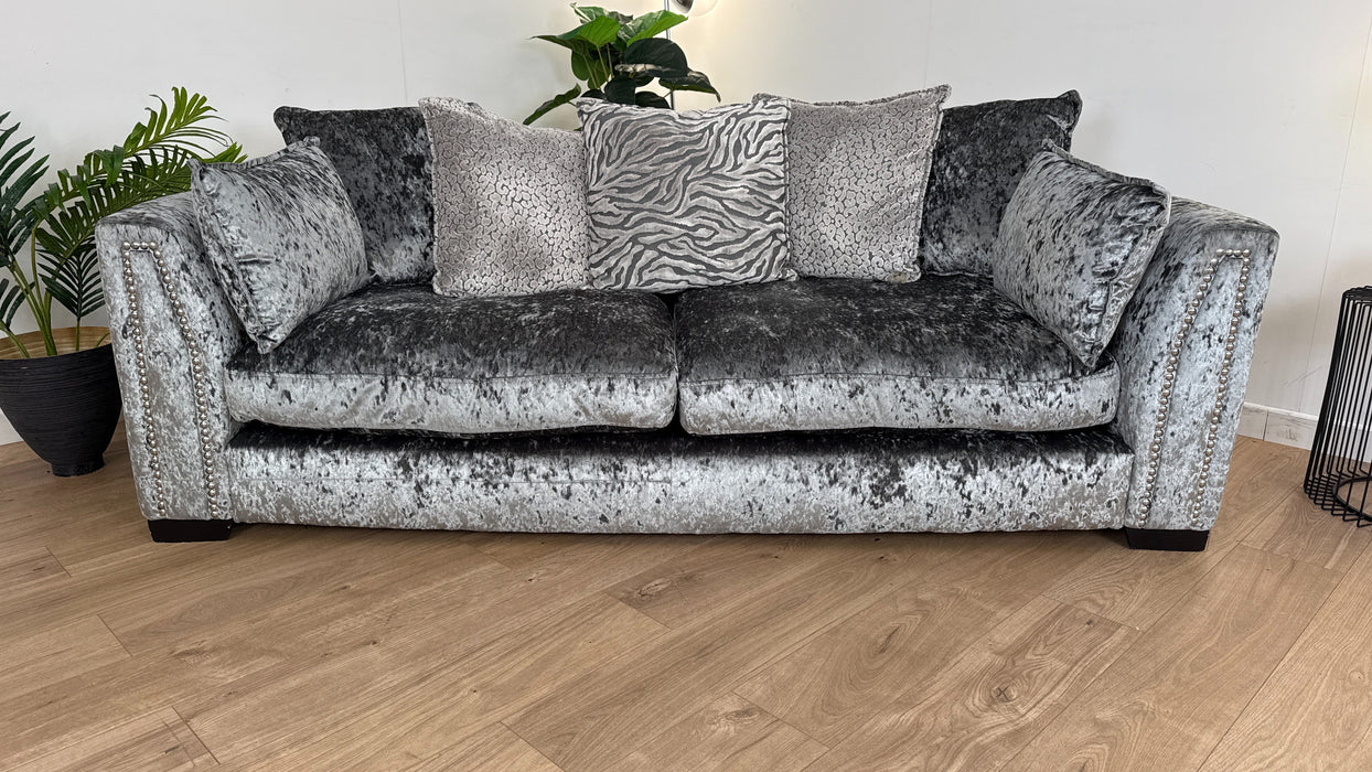 Lyric 3 Seater Fabric Sofa