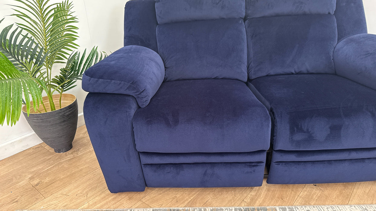 Dfs Blue Leather Two Seater Sofa Leather Duck Egg Blue Sofa Dfs