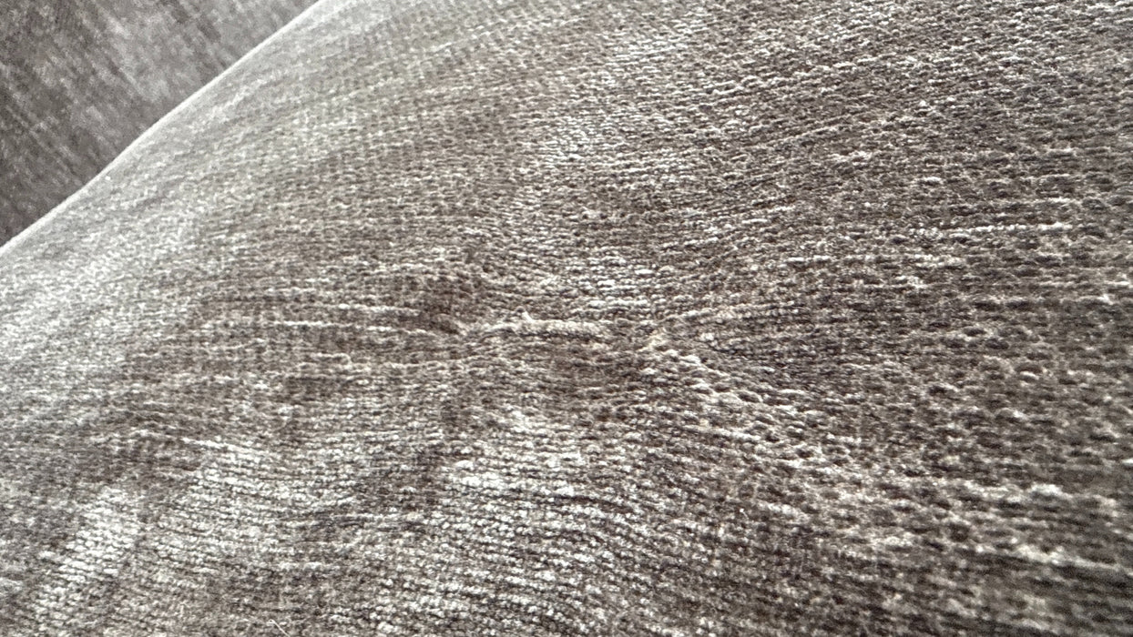 Sofology Valentina Fabric 4 Seater Split Foam/Fibre Seats Full Back in Luxury Deep Pile Chenille Mole Mix