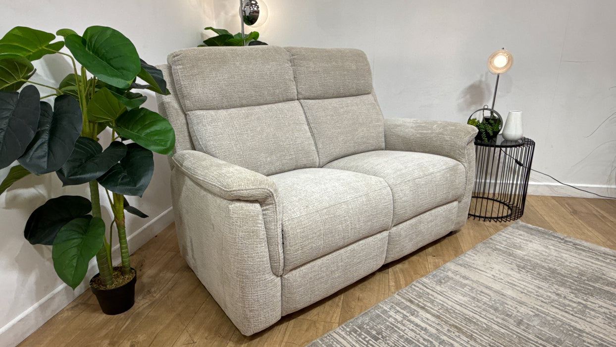 Sofology Bradie Fabric 2 Seater in Woven Chenille Linen