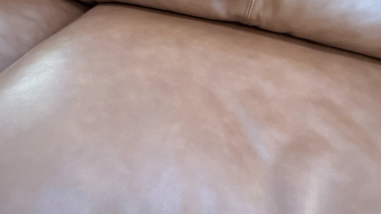 Sofology The Retreat Leather 3 Corner 3 in Relaxed Soft Tan Mix