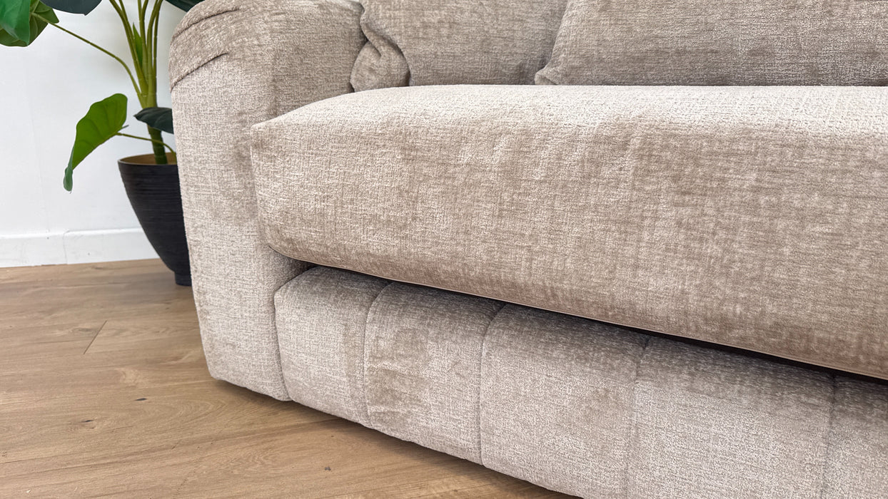 The Westwood 1.5 Seater - Fabric Loveseat - Teddy Chenille