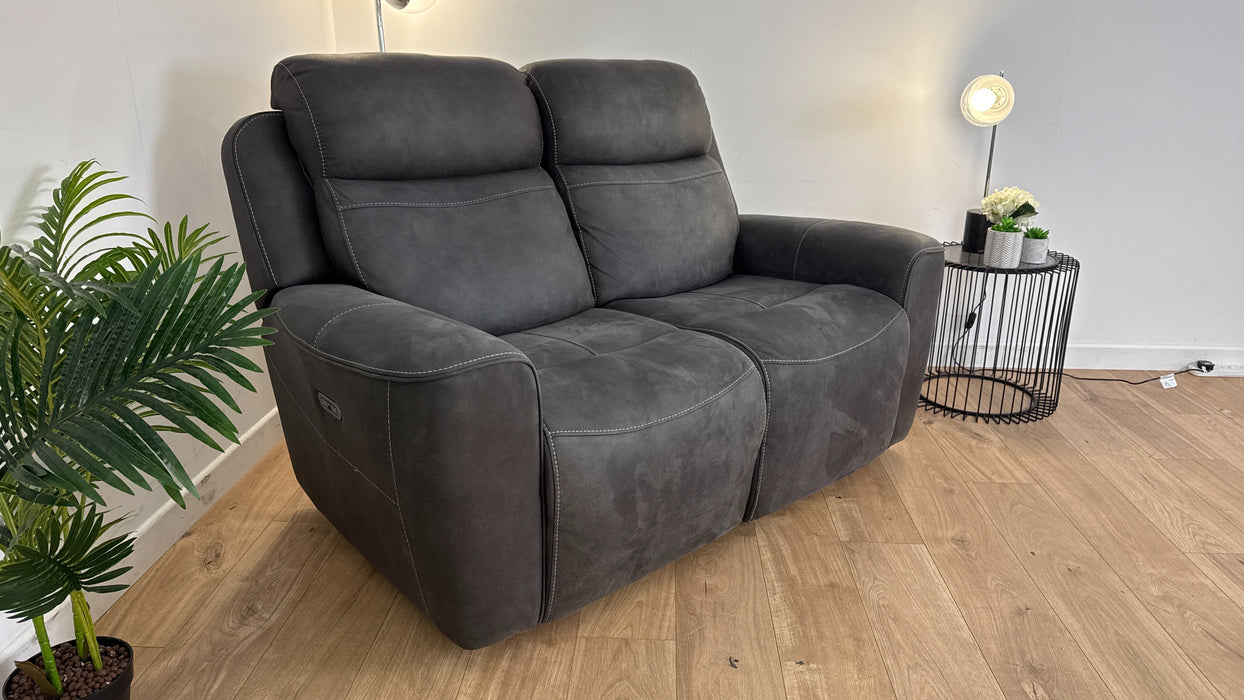 Eiger 2 Seater Fabric Power Recliner