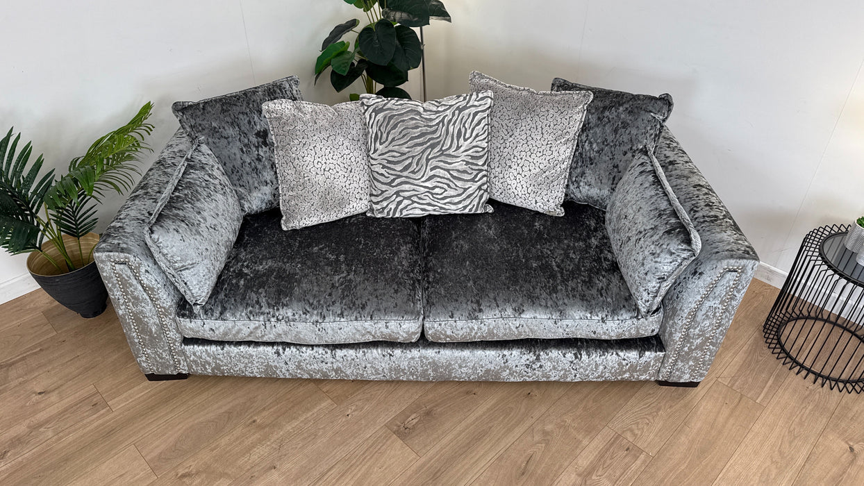 Lyric 3 Seater Fabric Sofa