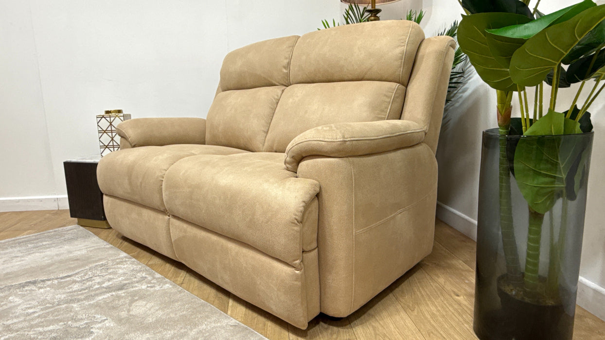 Sofology Gracie Fabric 2 Seater in Putty