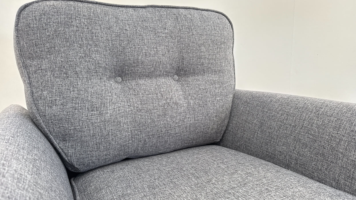 Zinc  Fabric Standard Chair - Grey