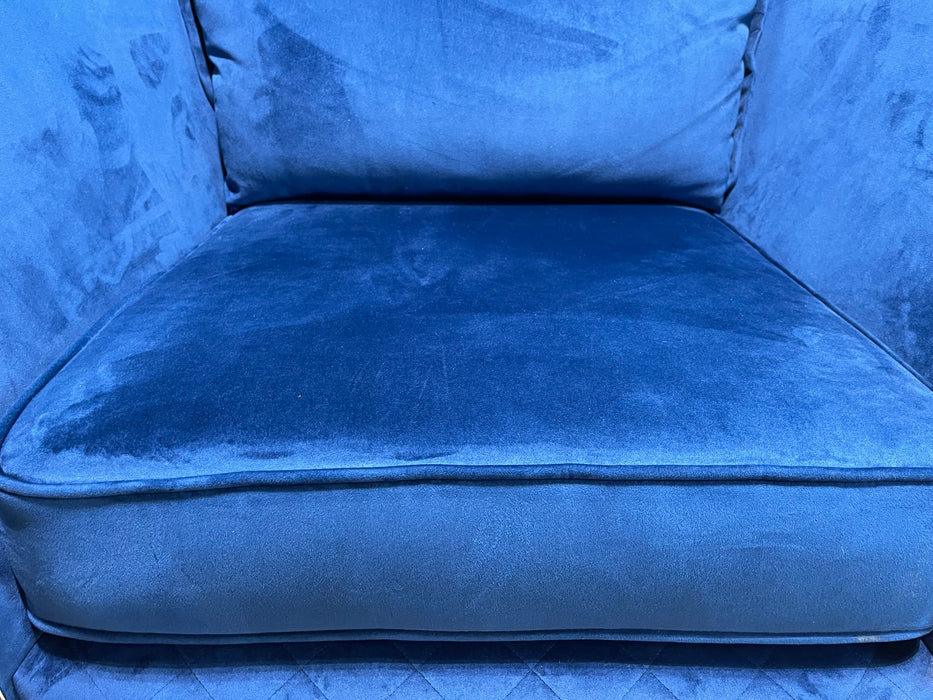 Shimmer Chair Plush Royal Mix Fabric (WA2)