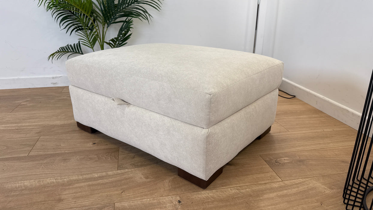 Majestica  - Fabric Storage Footstool