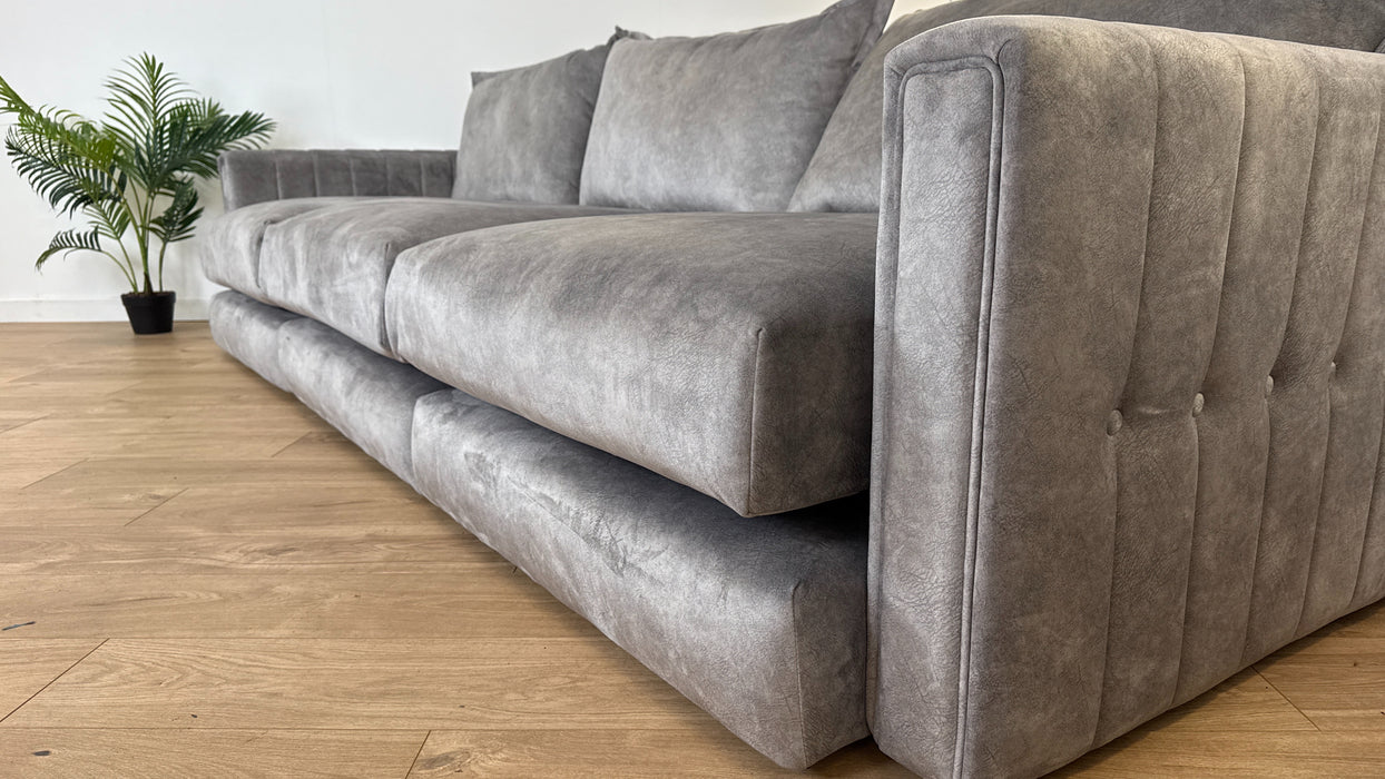 Indulgence - 4 Seater Fabric Sofa