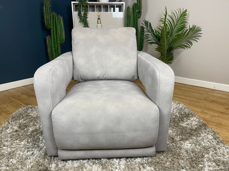 Flex Accent Swivel Chair Lifestyle Mottled Marble Fabric (WA2)