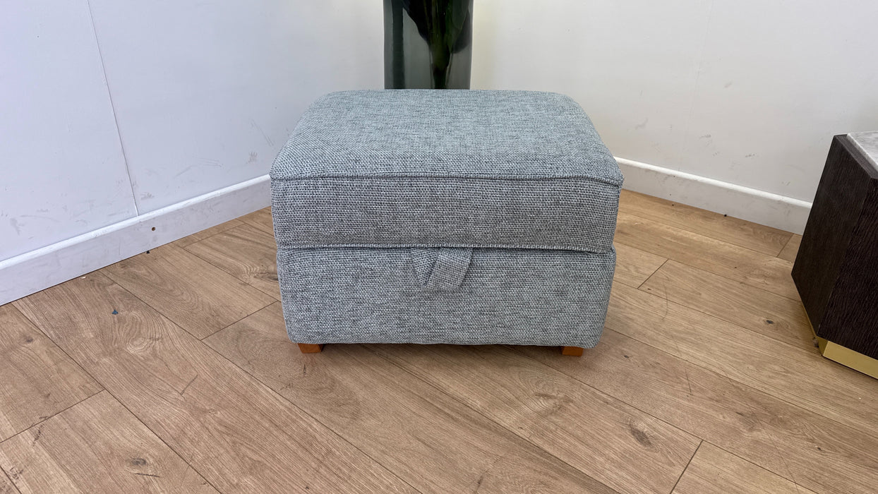 DFS Libby Storage Footstool in Charcoal